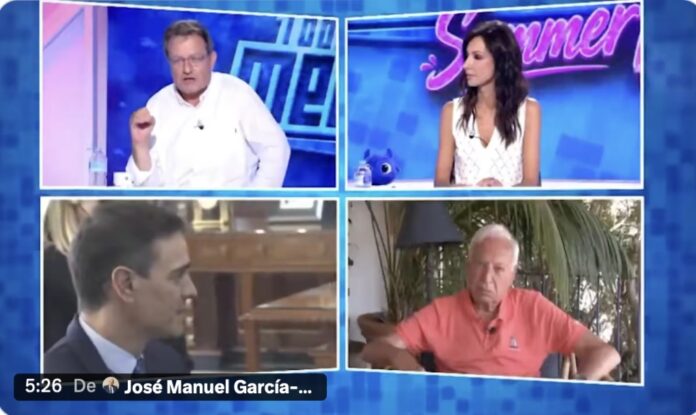 Un momento del programa con Ignasi Guardans y José Manuel García Margallo.