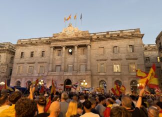 Manifestación por Ceuta en Barcelona.