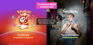 Portada de Safie Hacks & Teen Hacks, la nueva web del Santander para niños y adolescentes.
