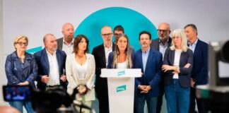 Cúpula directiva de Junts.