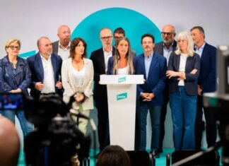 Cúpula directiva de Junts.