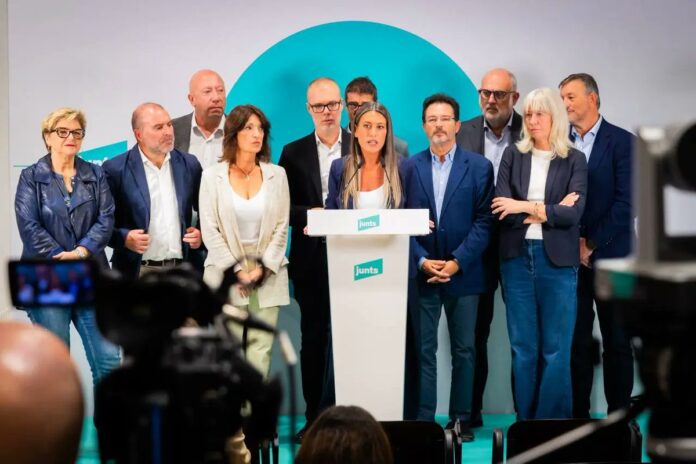Cúpula directiva de Junts.