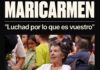 Maricarmen Abascal, símbolo de la lucha contra los desahucios, con el mensaje «Luchad por lo que es vuestro»