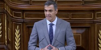 Pedro Sánchez en el Congreso