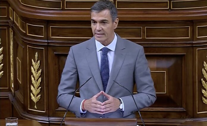 Pedro Sánchez en el Congreso